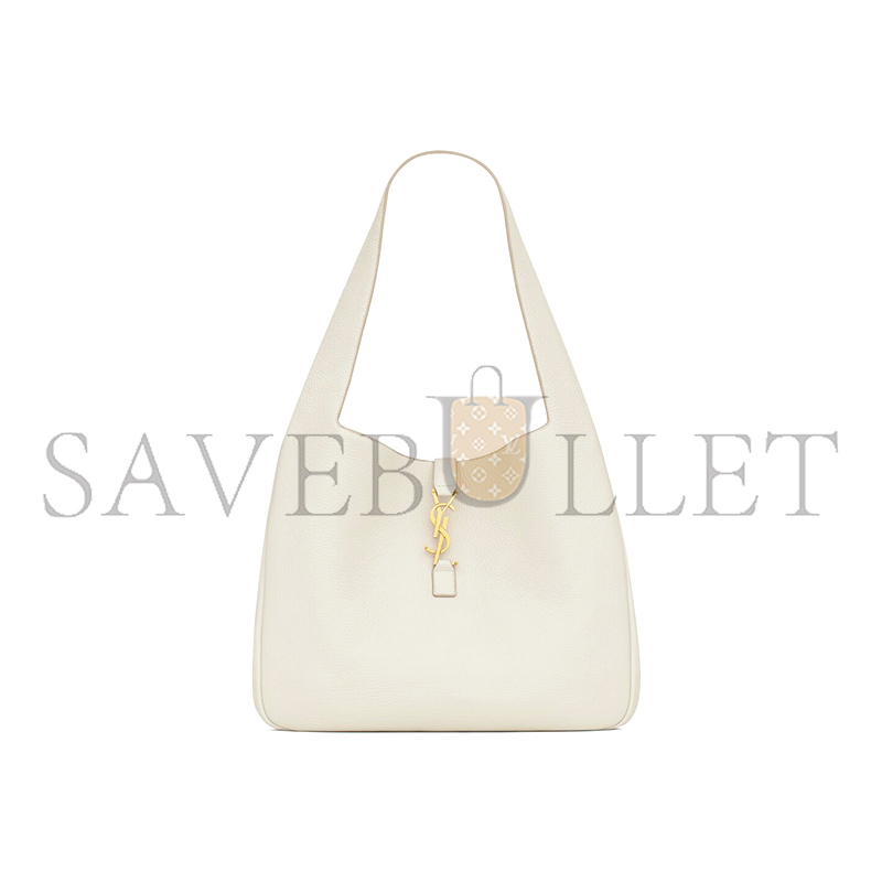 YSL LE 5 À 7 BEA IN GRAINED LEATHER 763435AADUV9275 (50*28*18cm) YSL LE 5 À 7 BEA IN GRAINED LEATHER 763435AADUV9275 (50*28*18cm)